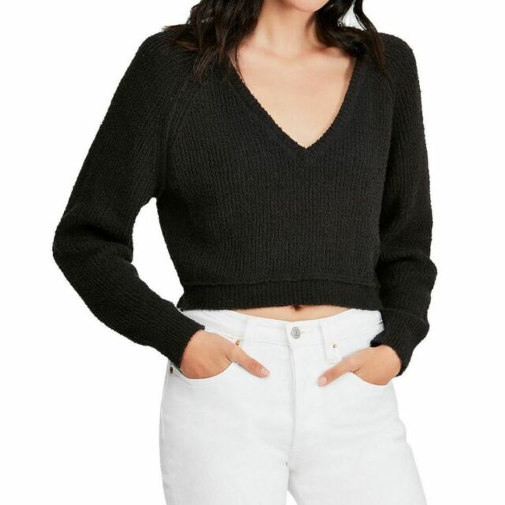 Oversized Cropped Sweater
